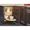 Rev-A-Shelf Maple Veneer, Light Brown, 35 in W, 16 in H, 35 in D, 17.15 in L, Light Brown 4WLS882-35-570 - alternate 2